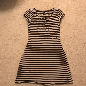 Aeropostale striped mini dress